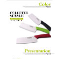 6.5 inch colored ABS handle ceramic knife set